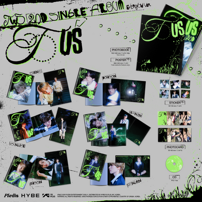(PRE-ORDER 2026-11-02) TWS - 2nd Single Album [TO US] Everglow Version (6 Versions) Random 1ea (🎁POB Included - Pre-order only)