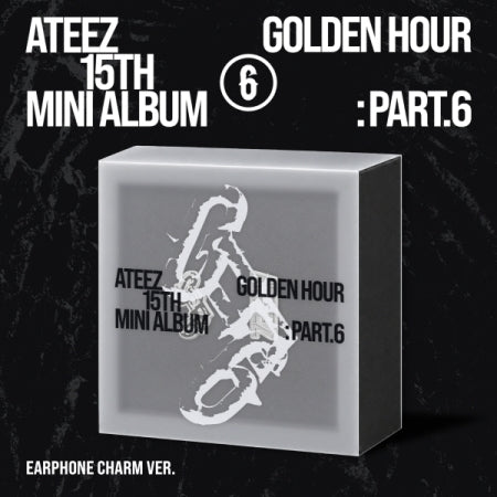 (PRE-ORDER 2026-11-13) ATEEZ - 15th Mini Album [GOLDEN HOUR : Part.6] EARPHONE CHARM Version (NFC Album)