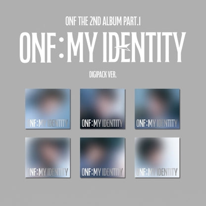 ONF - 2nd Album Part. 1 [ONF: MY IDENTITY] Digipack Album (6 Versions) Random 1ea