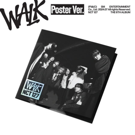 NCT 127 6th Album WALK Poster Version.