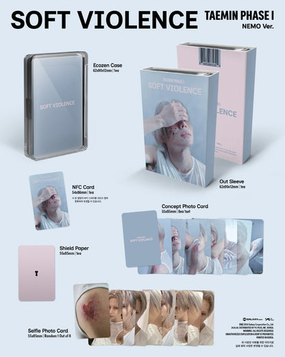 TAEMIN (SHINee) - [PHASE I : Soft Violence] Nemo Version (📦RESTOCK 2026-10-12)