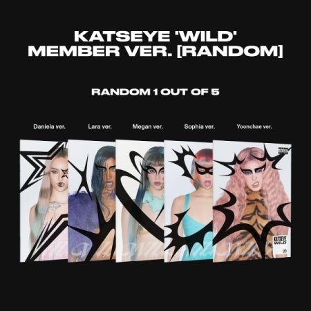 KATSEYE - [WILD] Member Version (5 Versions)
