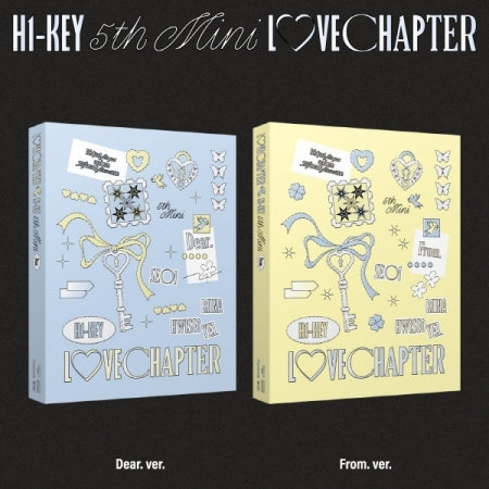 (PRE-ORDER 2026-03-05) H1-KEY - 5th Mini Album [LOVECHAPTER] (2 Versions) Random 1ea