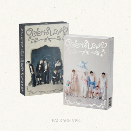 NCT Wish - 1st Full Album [Ode to Love] Package Version (2 Versions)(POB Option available)