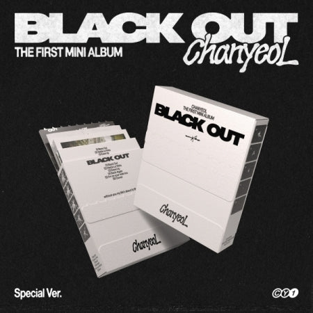 Chanyeol (EXO) 1st Mini Album Black Out Special Version
