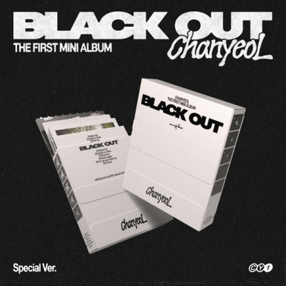 Chanyeol (EXO) 1st Mini Album Black Out Special Version