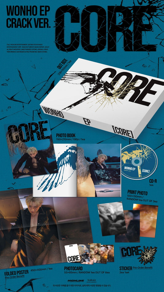 WONHO 원호 - EP Album [CORE] Crack Version (RESTOCK 2026-08-17)