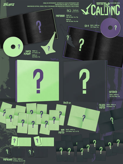 (PRE-ORDER 2026-11-03) Xikers - 8th Mini Album [ROUTE ZERO : The CALLING] Standard Version (2 Versions)