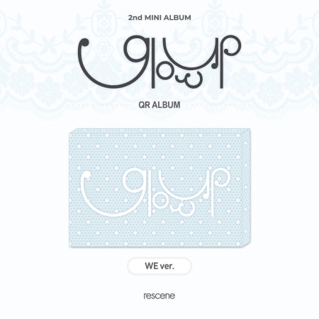 RESCENE - 2nd Mini Album Glow Up - QR Version (2 Versions)