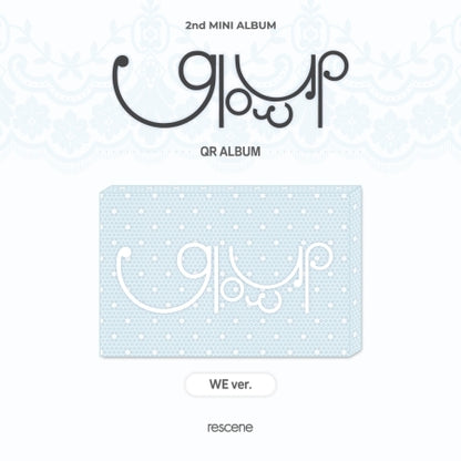 RESCENE - 2nd Mini Album Glow Up - QR Version (2 Versions)
