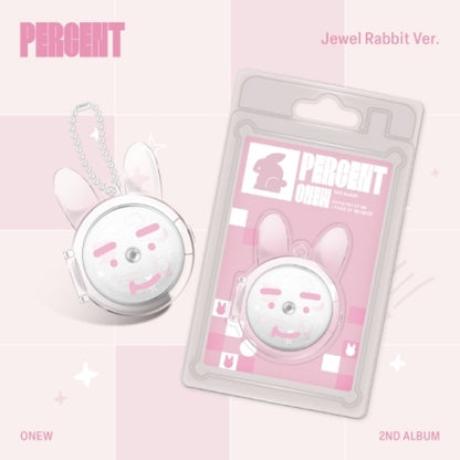 Onew (SHINee) - 2nd Album [Percent] Jewel Rabbit Version.