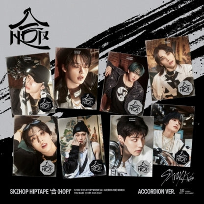 Stray Kids - SKZHOP HIPTAPE ‘合 (HOP)’ ACCORDION Version (8 Versions).