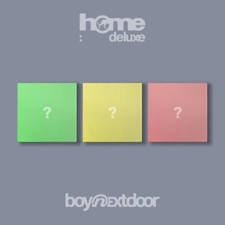 (PRE-ORDER 2026-09-28) BOYNEXTDOOR - 1st Studio Album Repackage [HOME: DELUXE] (3 Versions) Set (POB Included - Pre-order only)
