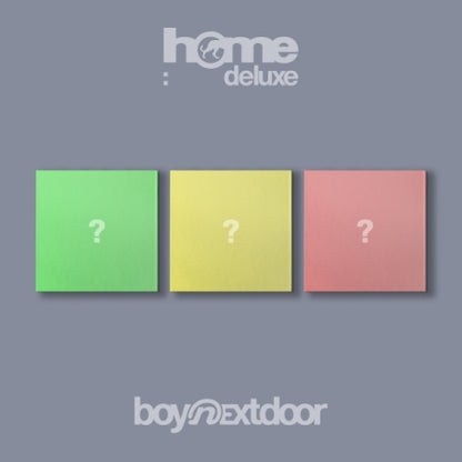 (PRE-ORDER 2026-09-28) BOYNEXTDOOR - 1st Studio Album Repackage [HOME: DELUXE] (3 Versions) Set (POB Included - Pre-order only)