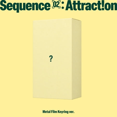 (PRE-ORDER 2026-10-28) AND2BLE (앤더블) - 2nd Mini Album [Sequence 02: Attraction] Metal Film Keyring Version