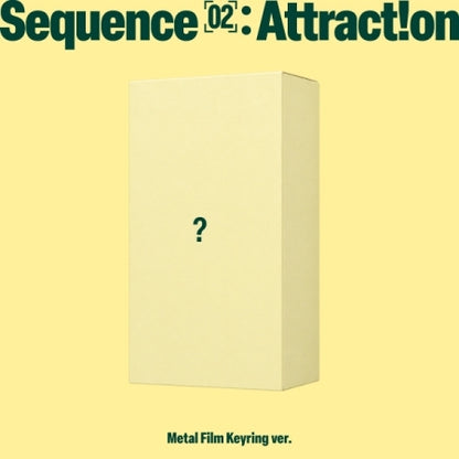 (PRE-ORDER 2026-10-28) AND2BLE (앤더블) - 2nd Mini Album [Sequence 02: Attraction] Metal Film Keyring Version