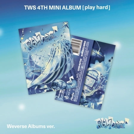 (PRE-ORDER 2025-10-13) TWS - 4th Mini Album [play hard] Weverse Albums Version.