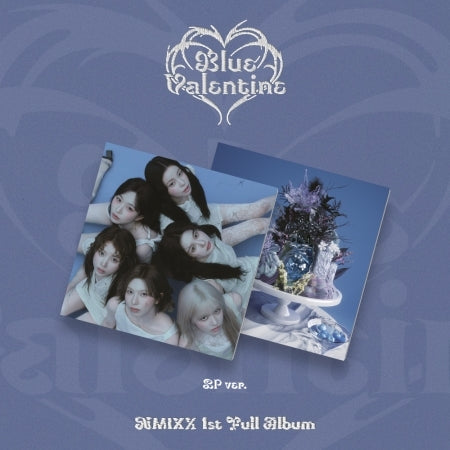 (PRE-ORDER 2025-10-13) NMIXX - 1st Full Album [Blue Valentine] LP Vinyl Version (2 Versions) Random 1ea