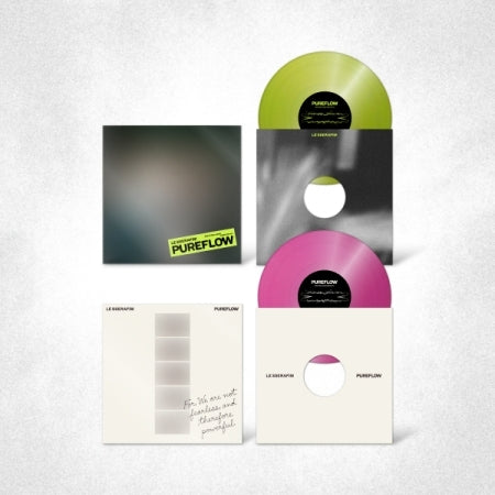 (PRE-ORDER 2026-05-22) LE SSERAFIM - 2nd Studio Album [PUREFLOW pt.1] LP Vinyl Version (2 Versions) Random 1ea