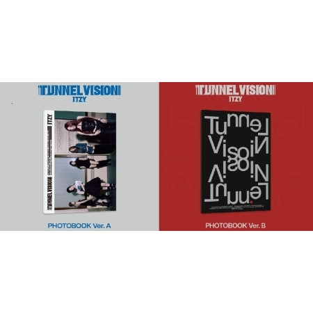 (PRE-ORDER 2025-11-10) ITZY - [TUNNEL Vision] Photobook Version (2 Versions) Random 1ea