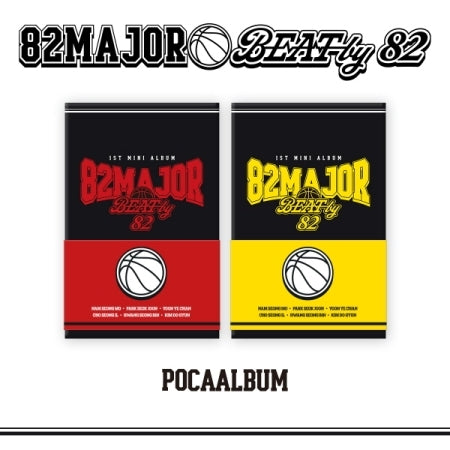 82Major 1st Mini Album Beat by 82  POCAALBUM (2 Versions).