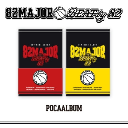 82Major 1st Mini Album Beat by 82  POCAALBUM (2 Versions).