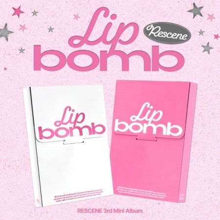 (PRE-ORDER 2025-11-26) RESCENE - 3rd Mini Album [lip bomb](2 Versions) Random 1ea