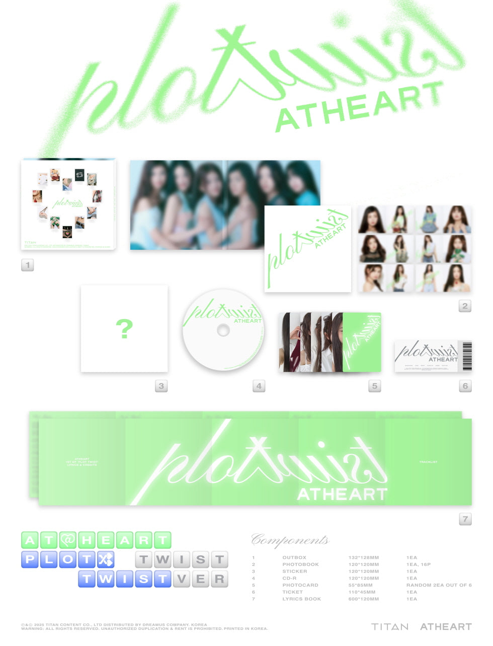 AtHeart - 1st EP [Plot Twist] Twist Version.