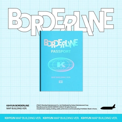 KIHYUN (MONSTA X) - EP Album [BORDERLINE](3 Versions)