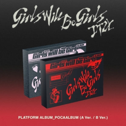 ITZY - [Girls Will Be Girls] PLATFORM ALBUM_POCAALBUM Version (2 Versions).