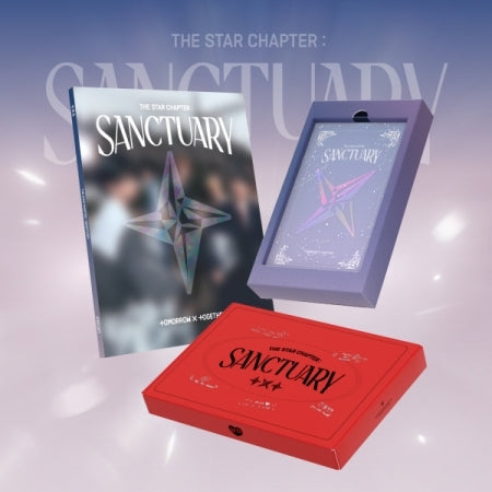 TOMORROW X TOGETHER TXT THE STAR CHAPTER: SANCTUARY (3 Versions) [POB - The Star Chapter : Sanctuary album's POB - Unreleased Selfie Included!! (Limited Quantity)]..