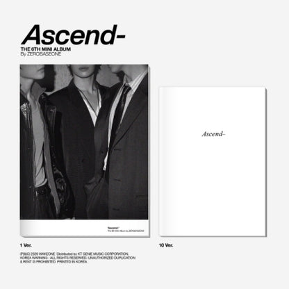 ZEROBASEONE - 6th Mini Album [Ascend-] (2 Versions)(POB Option available)