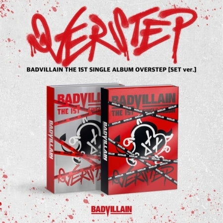 Badvillain - 1st Single Album [Overstep] (2 Versions).