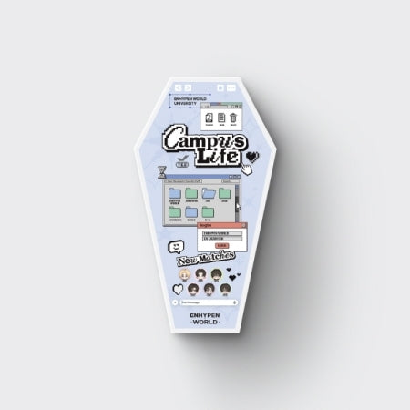 ENHYPEN - World Coupon Card Collection [CAMPUS LIFE] (2 Versions)