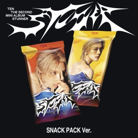 Ten (NCT) - 2nd Mini Album [Stunner] SNACK PACK Version (QR Version) Random 1ea.