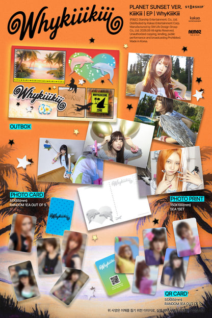 KiiiKiii - EP Album [WhyKIiiKiii] PLANET Version (2 Versions)