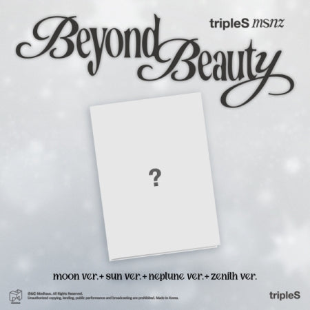 (PRE-ORDER 2025-11-25) tripleS - Mini Album [msnz (Beyond Beauty)] (4 Versions) Set (POB - Photocard 4ea Included - Pre-order only)