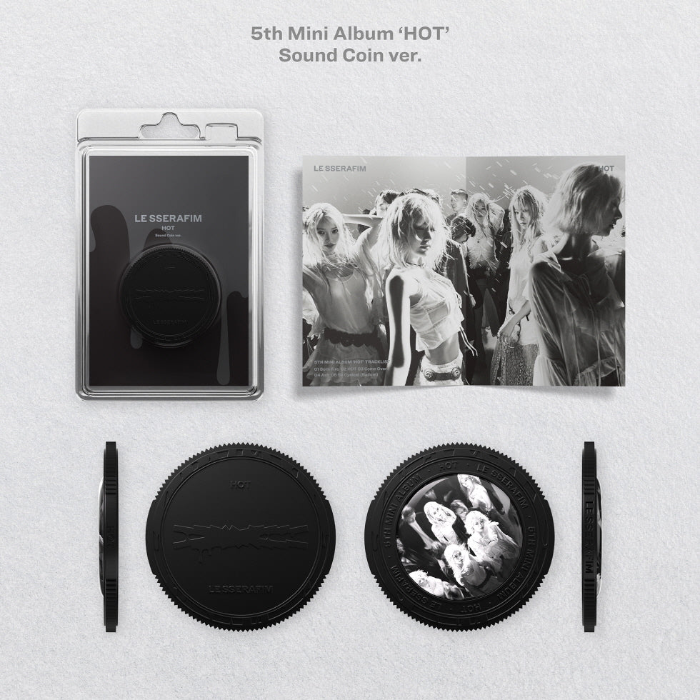 (PRE-ORDER 2026-07-10) LE SSERAFIM - [Sound Coin Version] 6 Versions Set