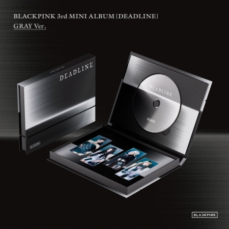 (PRE-ORDER 2026-03-13) BLACKPINK - 3rd Mini Album [DEADLINE] GRAY Version (POB Included)