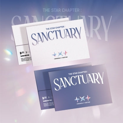 TOMORROW X TOGETHER TXT THE STAR CHAPTER: SANCTUARY Weverse Version (2 Versions).