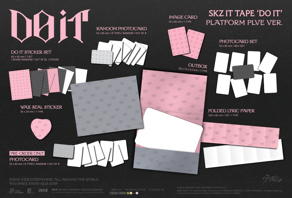 (PRE-ORDER 2025-11-21) Stray Kids - SKZ IT TAPE [DO IT] Platform PLVE Version
