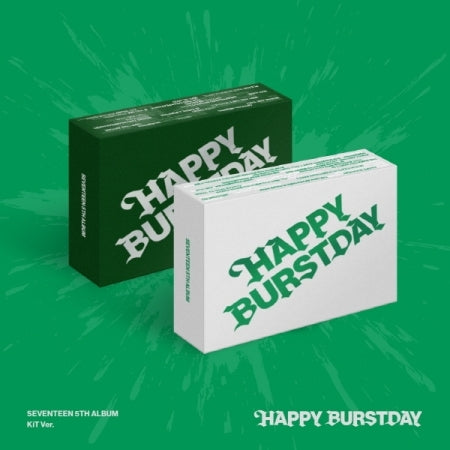 SEVENTEEN - 5th Album [HAPPY BURSTDAY] KiT Version (2 Versions).
