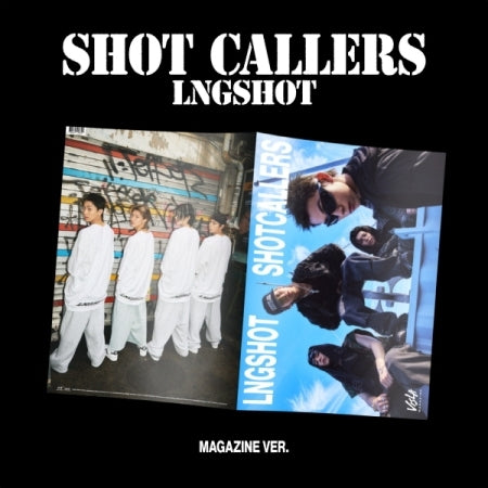 (PRE-ORDER 2026-01-14) LNGSHOT - EP Album [SHOT CALLERS] Magazine Version