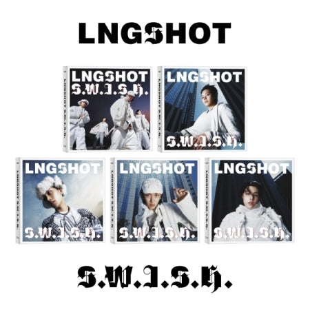(PRE-ORDER 2026-11-11) LNGSHOT - EP Album [S.Wi.I.S.H] Standard Version (5 Versions) Random 1ea (🎁POB Included - Pre-order only)