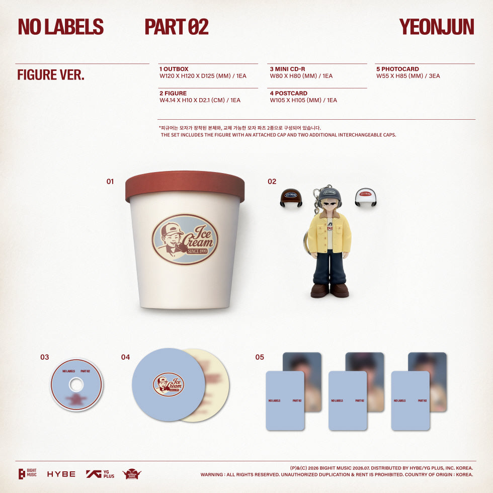 (PRE-ORDER 2026-07-10) YEONJUN (TXT) - [NO LABELS: PART 02] Figure Version