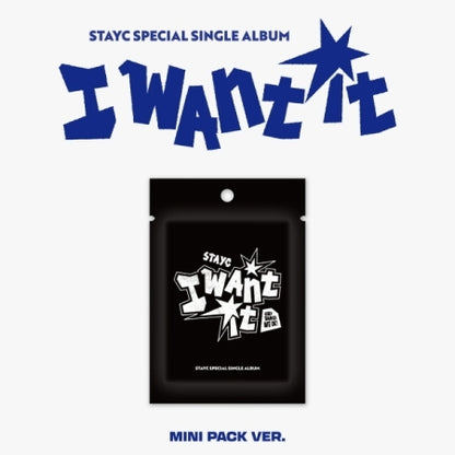 Stayc - Special Single Album [I WANT IT] Mini Pack Version.
