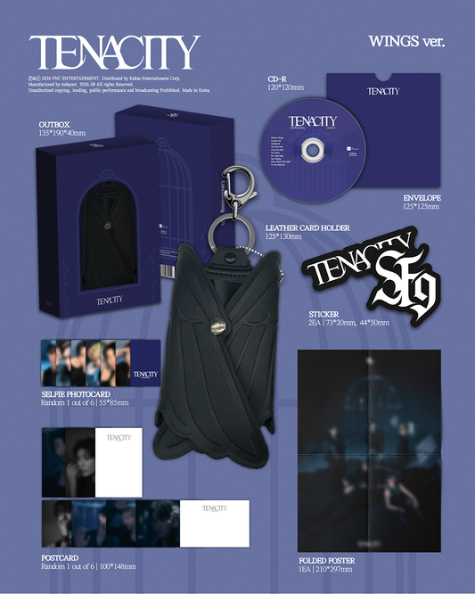 (PRE-ORDER 2026-08-27) SF9 - 2nd Album [TENACITY] Winsg Version