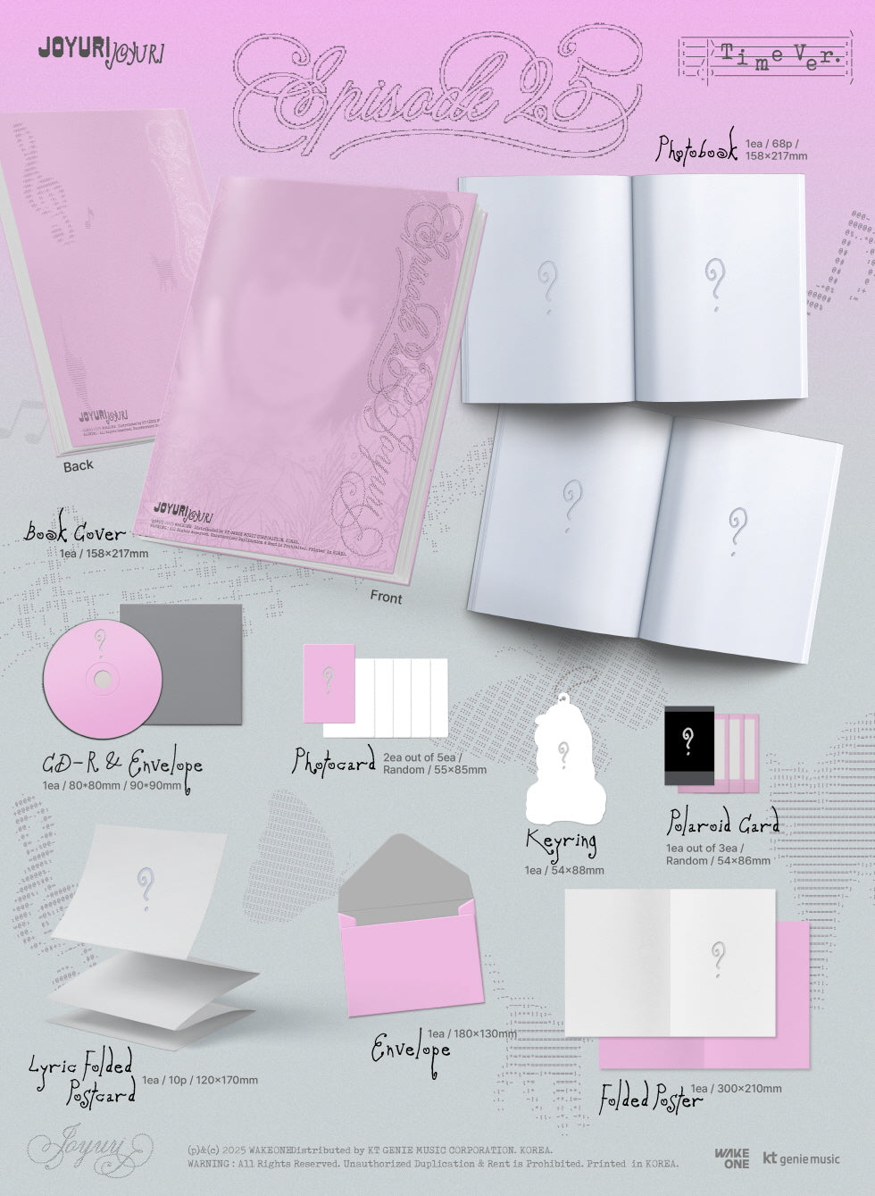 Jo YuRi (JoYuRi) - 3rd Mini Album [Episode 25] (2 VERSIONS).