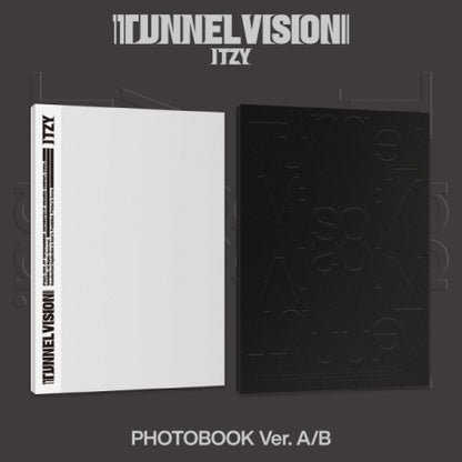 (PRE-ORDER 2025-11-10) ITZY - [TUNNEL Vision] Photobook Version (2 Versions) Set