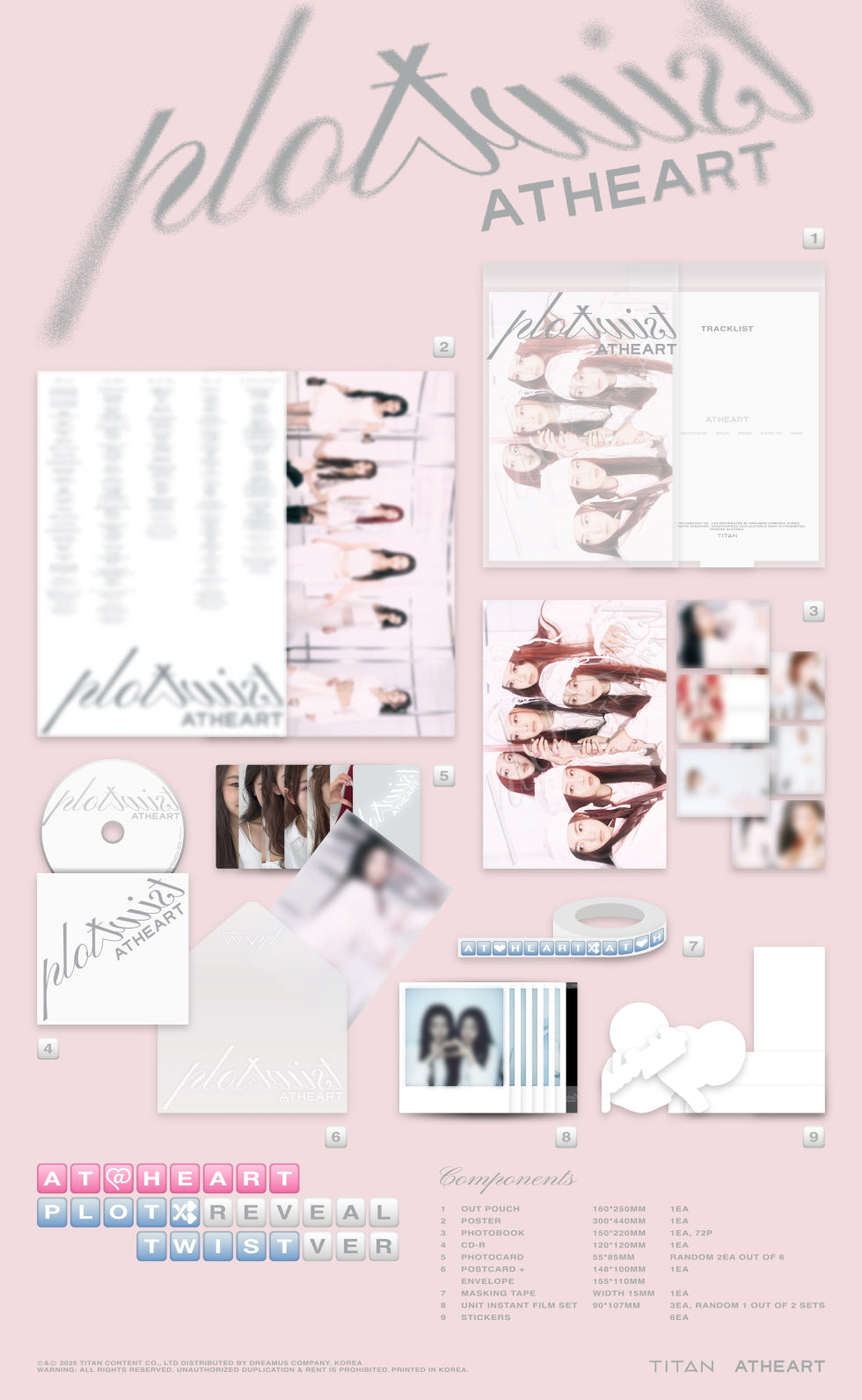 AtHeart - 1st EP [Plot Twist] Reveal Version.